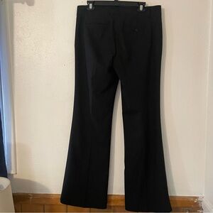 J.Crew Stretch Favorite Fit Black Wide Leg Dress Pants Size 10